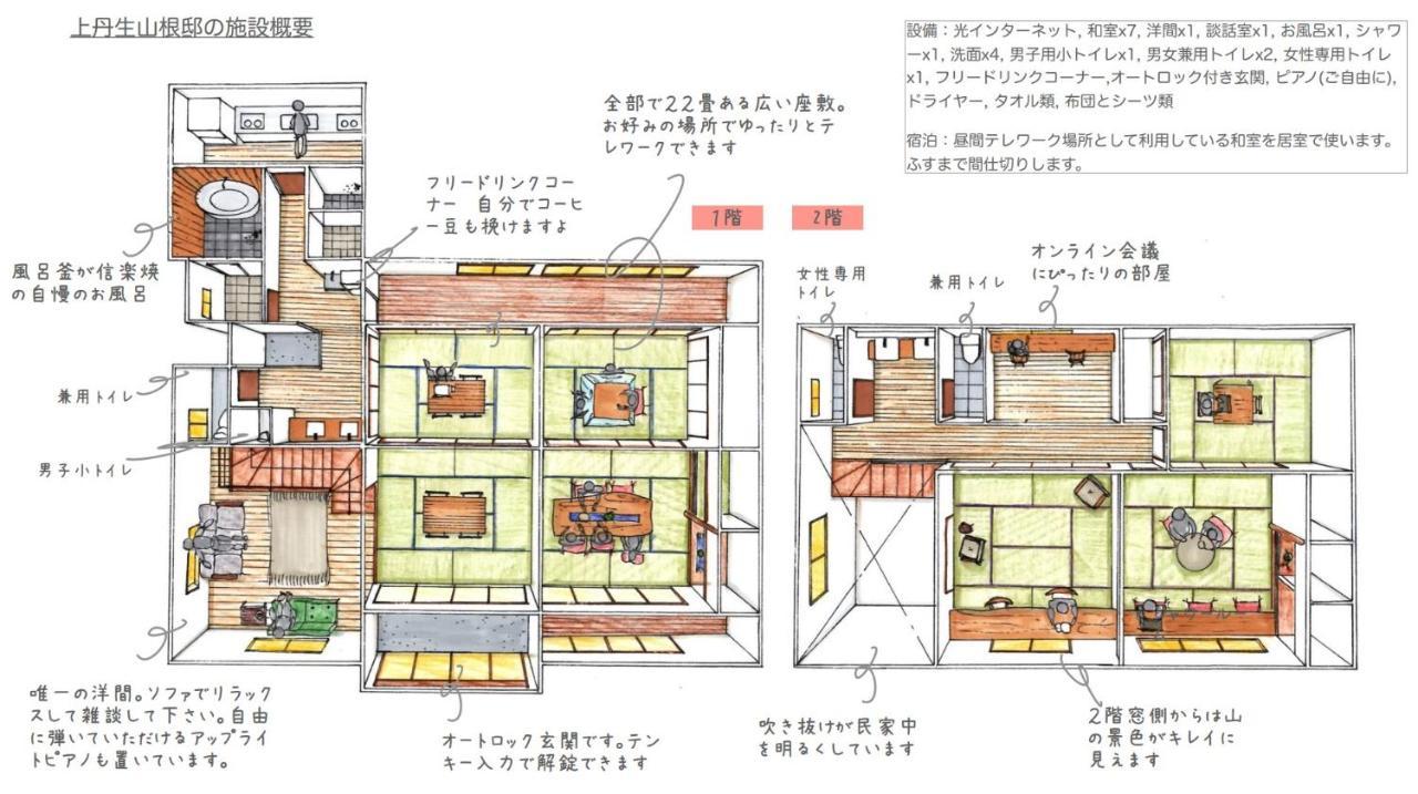 Worcation Base Kaminyu Yamane House - Vacation Stay 03960V Nagahama  Dış mekan fotoğraf
